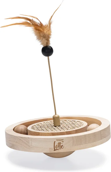 Designed by Lotte kattenspeelgoed wobbler Winni D 22 H 30 cm