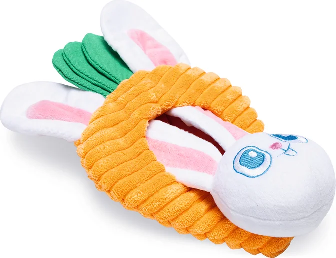 Beeztees knuffel Pasen paashaas Knabbel 32 x 16 x 9 cm