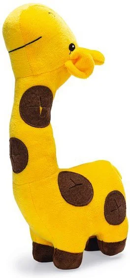 Beeztees knuffel giraf Gigi 14 x 6,5 x 29 cm