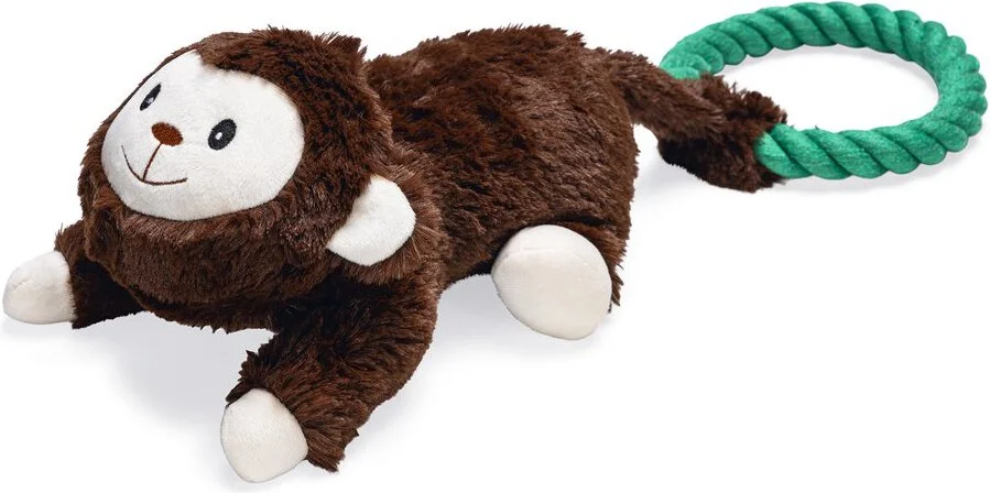 Beeztees knuffel aap Mats 44 x 15 x 12 cm