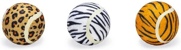 Beeztees bal Jungle D 6,5 cm 3 stuks