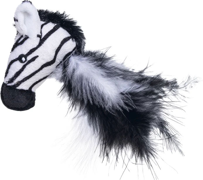 Beeztees kattenspeelgoed Jungle zebra Sazu 50 x 8 x 5 cm