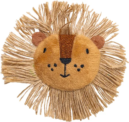 Beeztees kattenspeelgoed Jungle leeuw Leon 10 x 9 x 2 cm