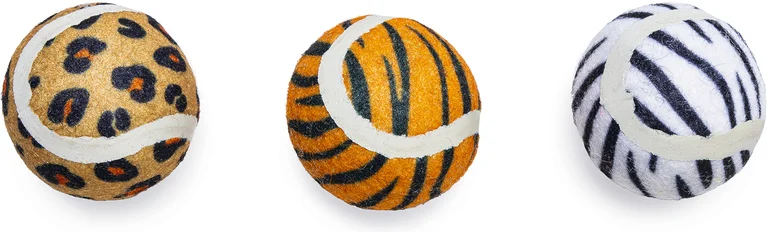 Beeztees tennisballen Jungle D 4,5 H 4,5 cm 3 stuks