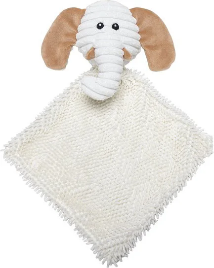 Beeztees knuffeldoek Snuffie olifant Nory 16 x 6 x 30 cm