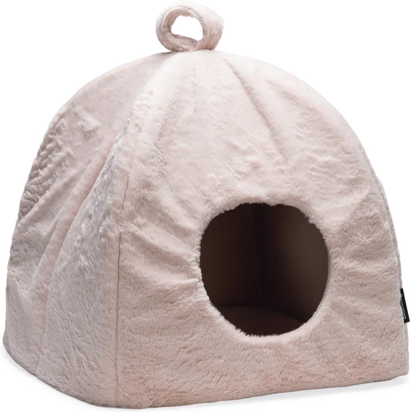 Beeztees kattenhuis Moza roze 40 x 40 x 40 cm