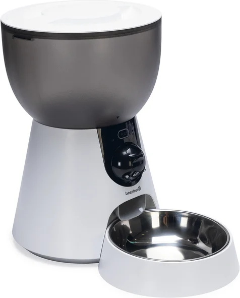Beeztees automatische voerbak Cam wit 22 x 36 x 32 cm