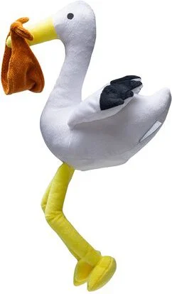 Beeztees knuffel ooievaar 24 x 10 x 40 cm
