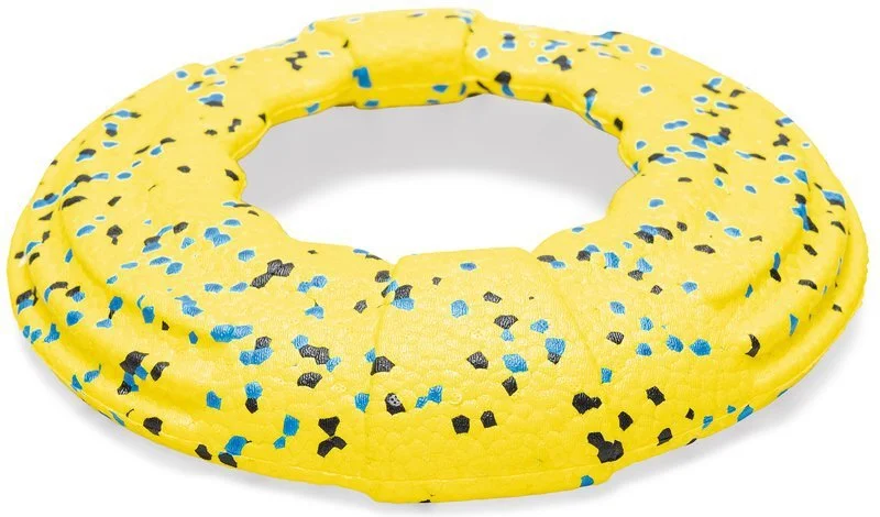 Beeztees hondenfrisbee Gisa geel D 24 H 7 cm