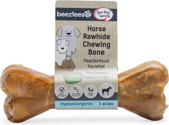 Beeztees hondenbot paardenhuid 12 cm