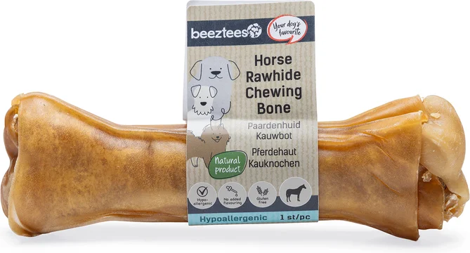 Beeztees hondenbot paardenhuid 17 cm