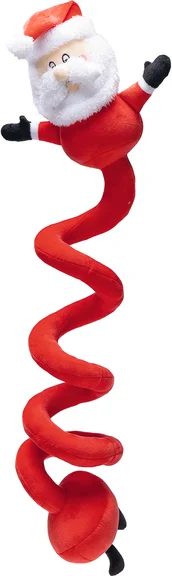 Beeztees hondenspeelgoed Spiraal kerstman 32,5 x 16 x 8 cm