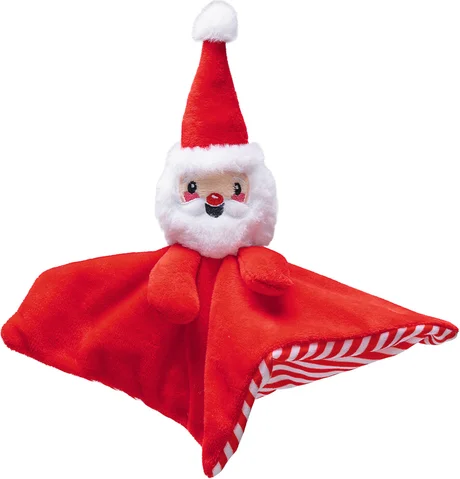 Beeztees knuffeldoek Kerst kerstman 21 x 21 x 15 cm