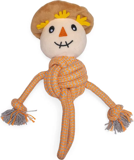 Beeztees knuffel vogelverschrikker Spud 9 x 9 x 32 cm