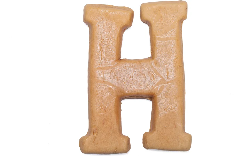Beeztees kauwstaaf Sint Letter H 10 x 13 x 1 cm