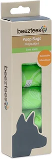 Beeztees poepzakjes groen 6x 15 stuks