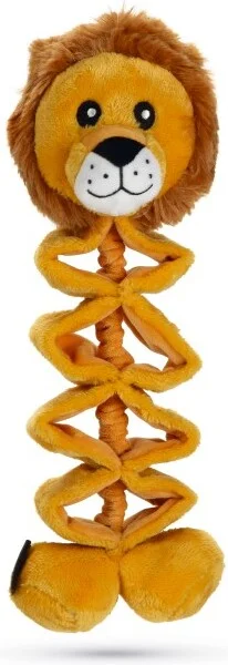 Beeztees knuffel Flexi leeuw Lio 12 x 8 x 32 cm