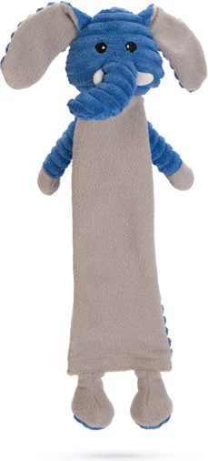 Beeztees hondenspeelgoed Flatino olifant Ajan blauw 41 x 22 x 10 cm