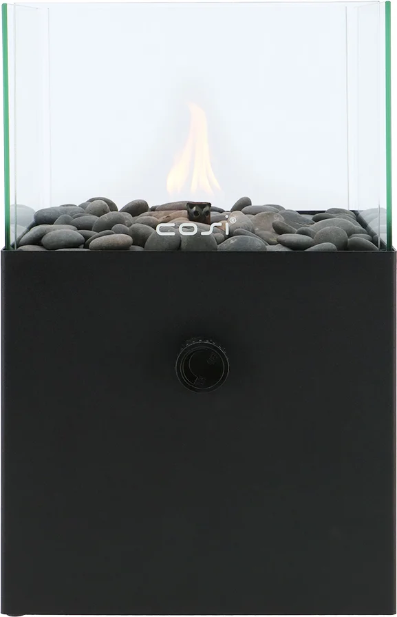 Cosi tafelhaard Cosiscoop Square zwart 20 x 20 x 32,5 cm