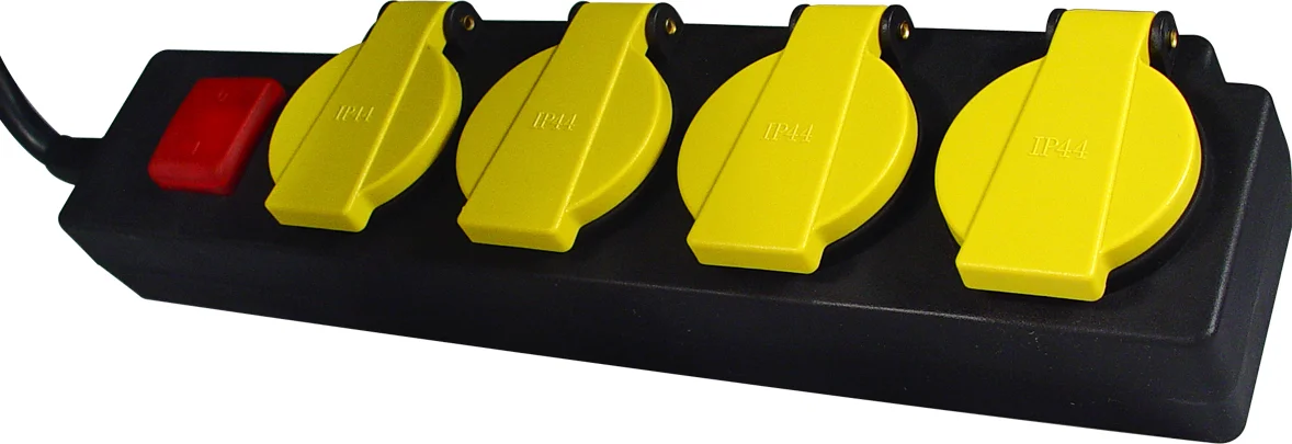 Calex waterdicht contactdoos IP44 4x