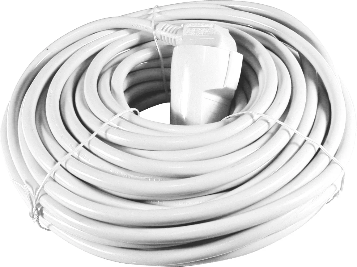 Calex verlengkabel 3×1,5mm² wit 5 m