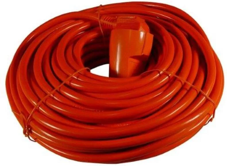 Calex verlengsnoer IP20 oranje 15 m