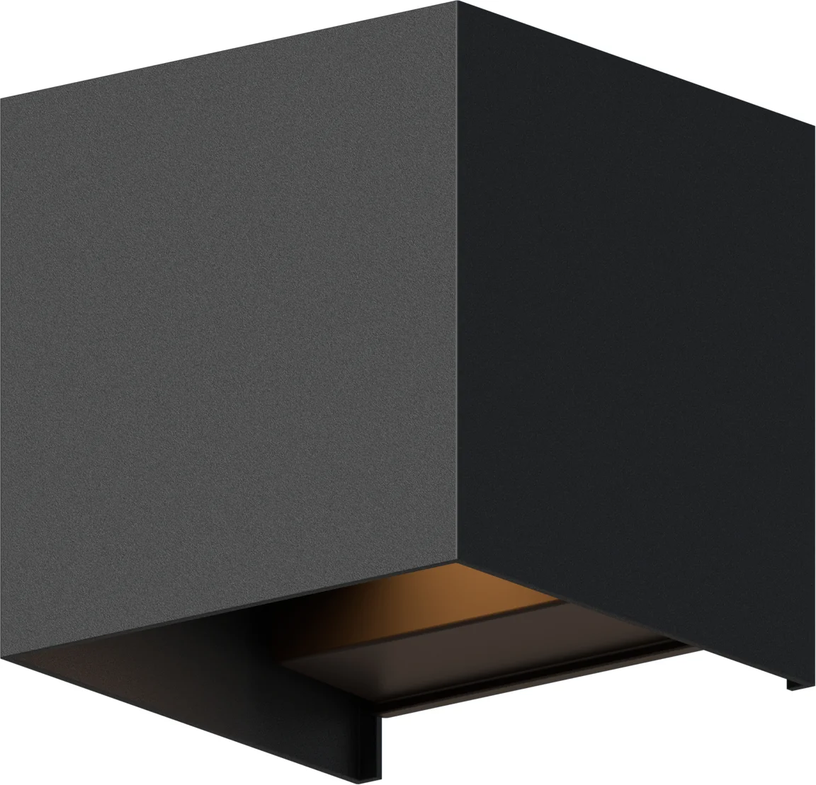 Calex wandlamp Bari zwart 10 x 10 x 10 cm