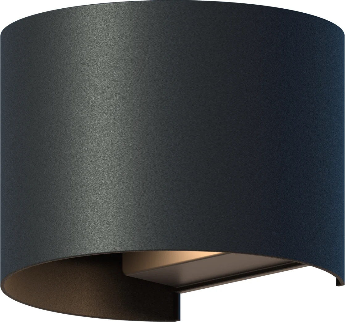 Calex wandlamp Verona zwart 11,5 x 13,5 x 10 cm