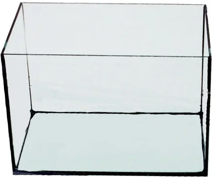 Boon aquarium met zwarte kit 40 x 25 x 25 cm