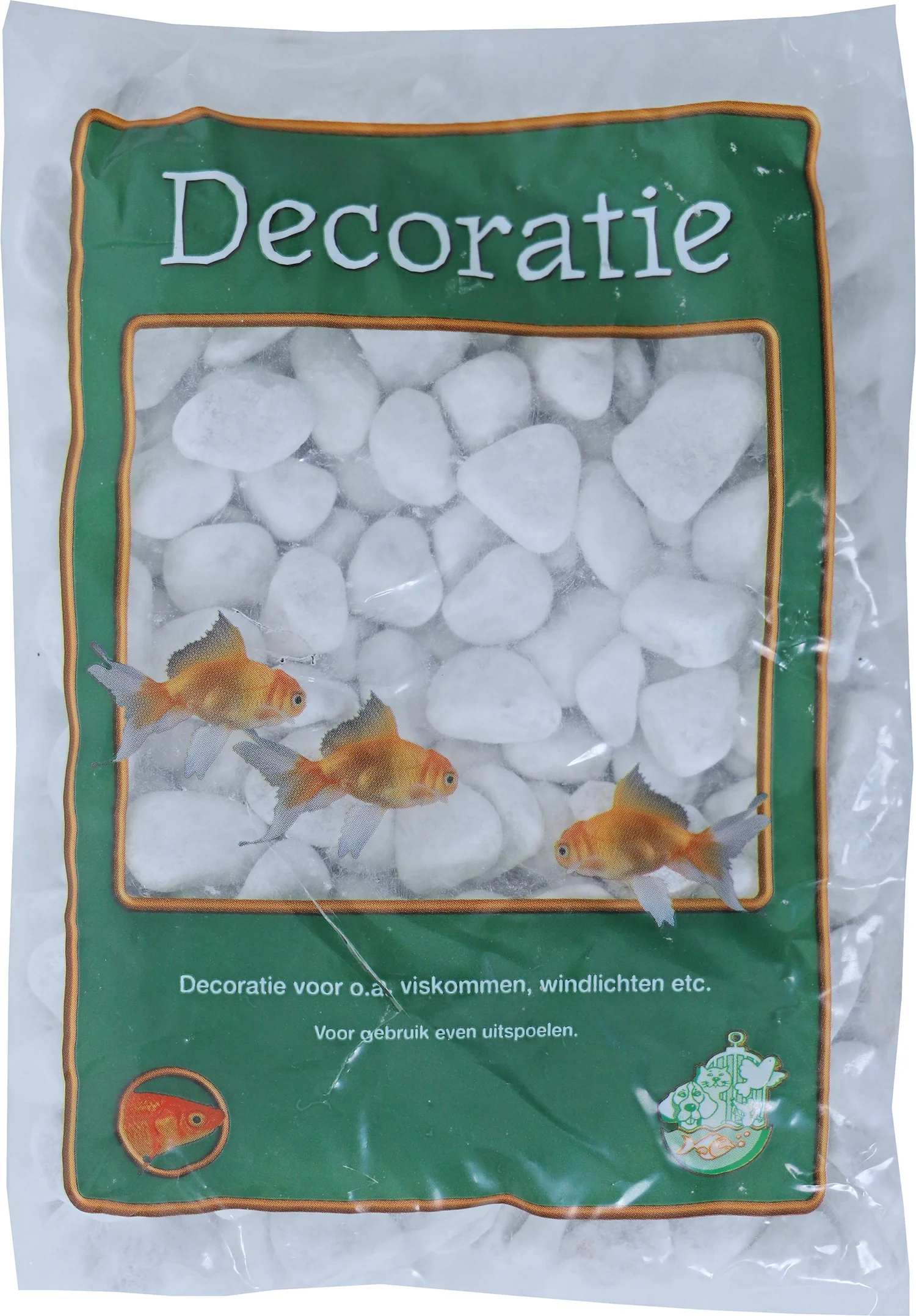 Boon aquariumgrind Marmerkiezel 12 x 16 mm wit 1 kg