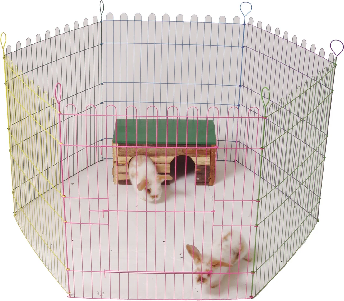 Boon konijnenren 6 panelen multi 60 x 4 x 62 cm
