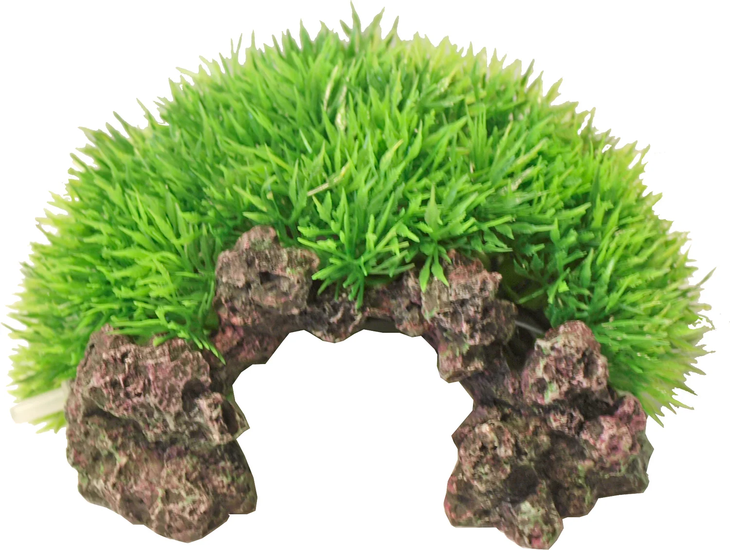 Boon aquarium decoratie mos op rots multi 16 x 8,5 x 15 cm