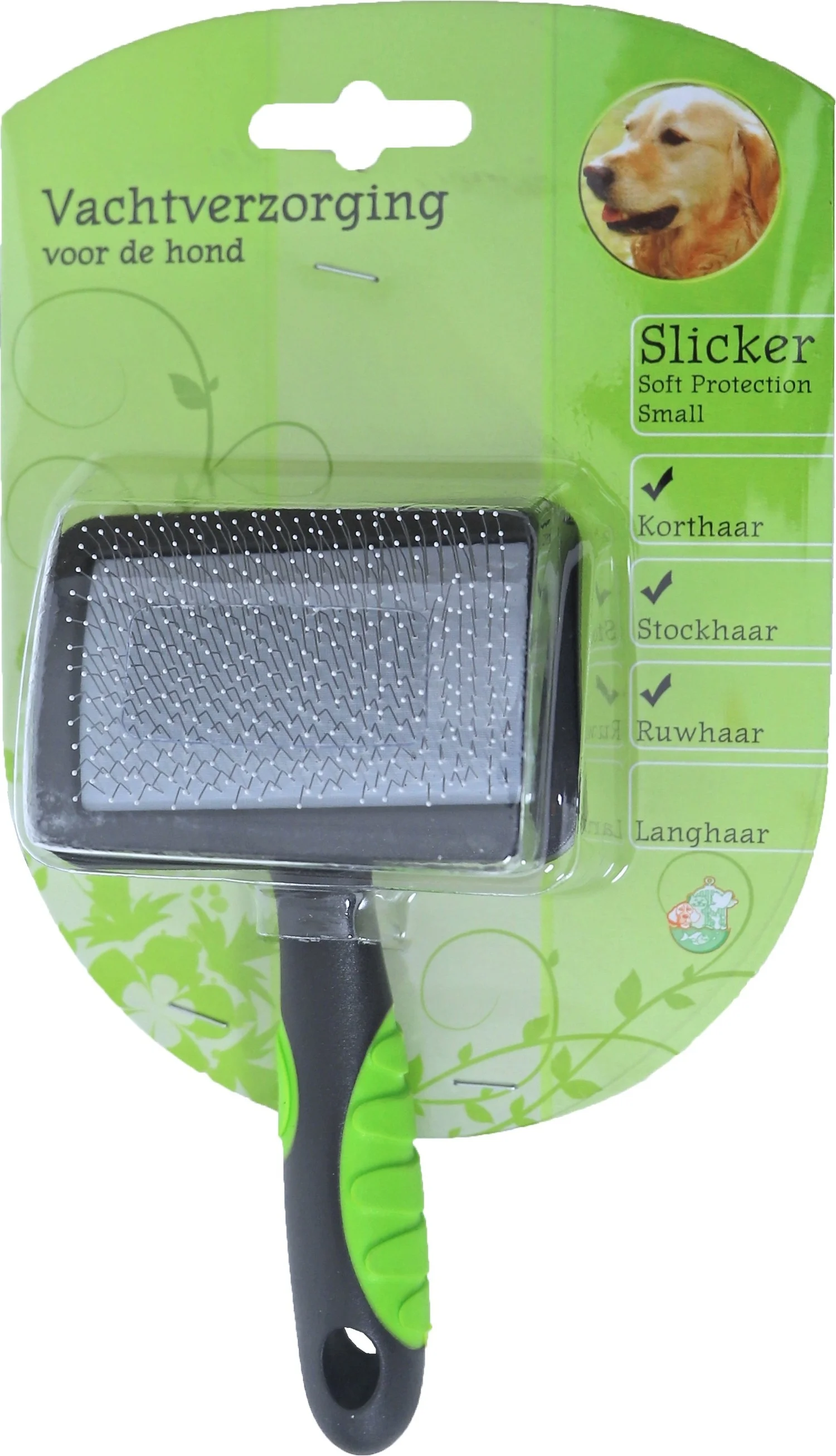 Boon hondenborstel slicker soft S
