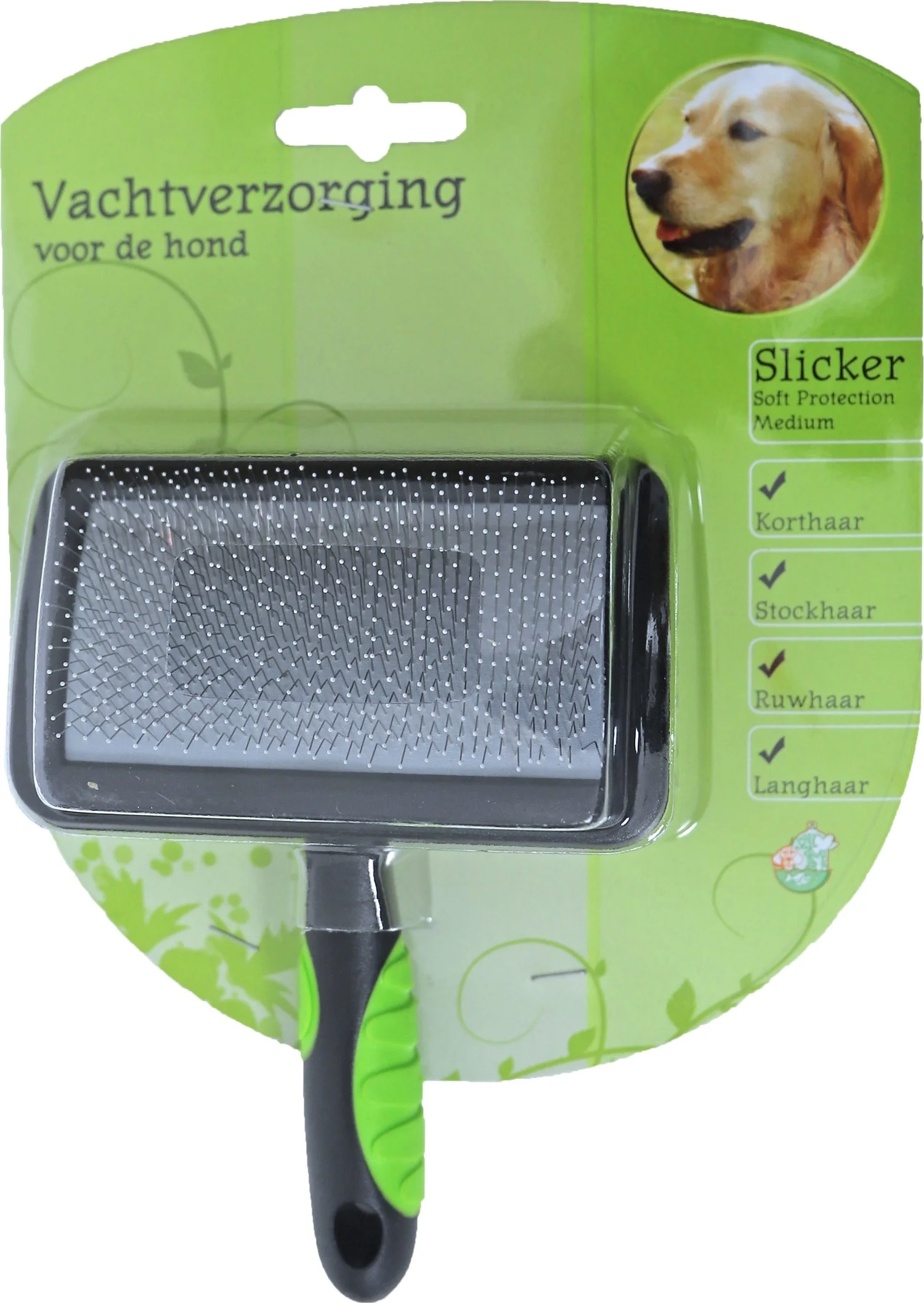 Boon hondenborstel slicker soft M
