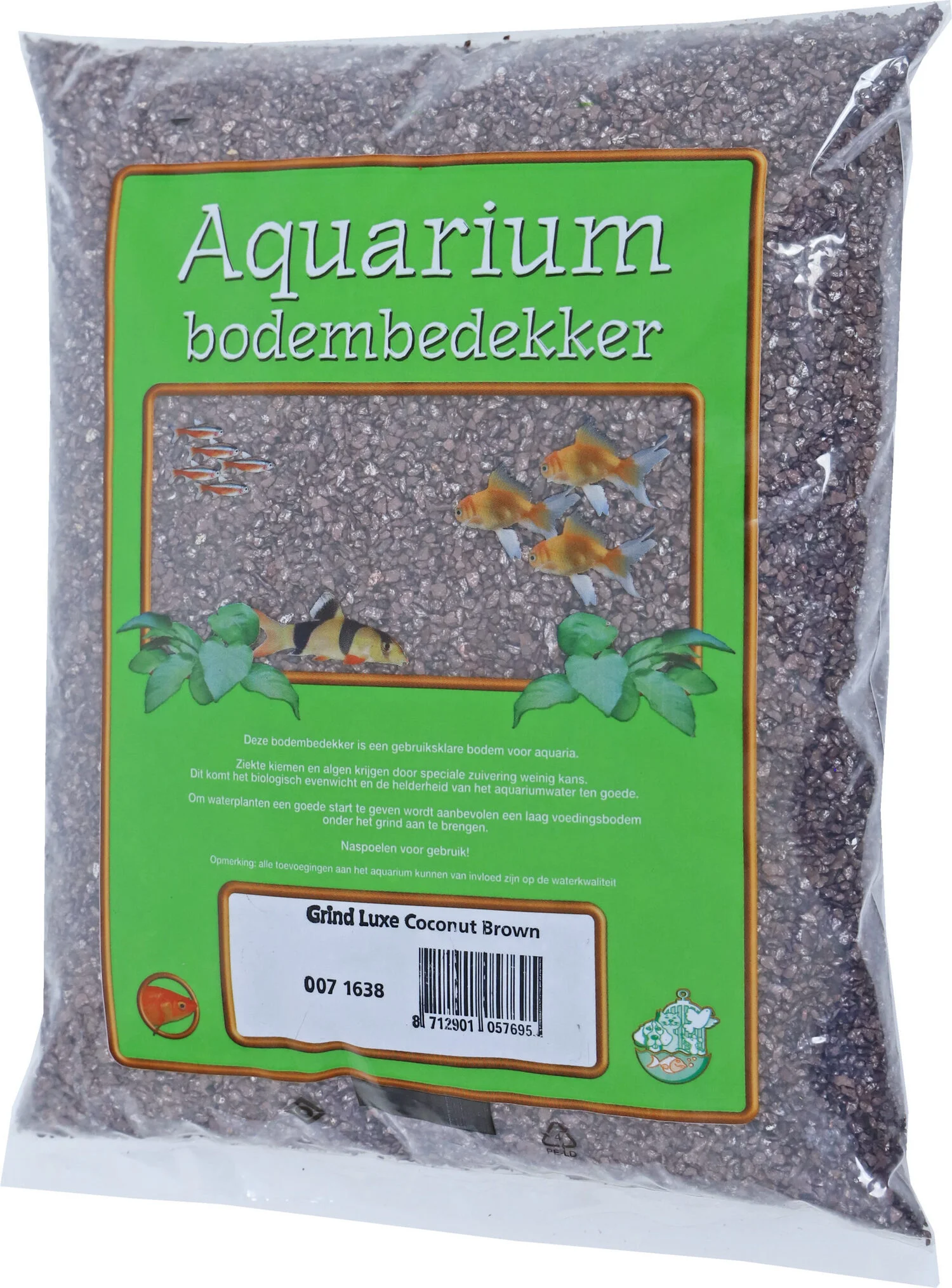 Boon bodembedekker grind luxe kokosnoot bruin 4 kg