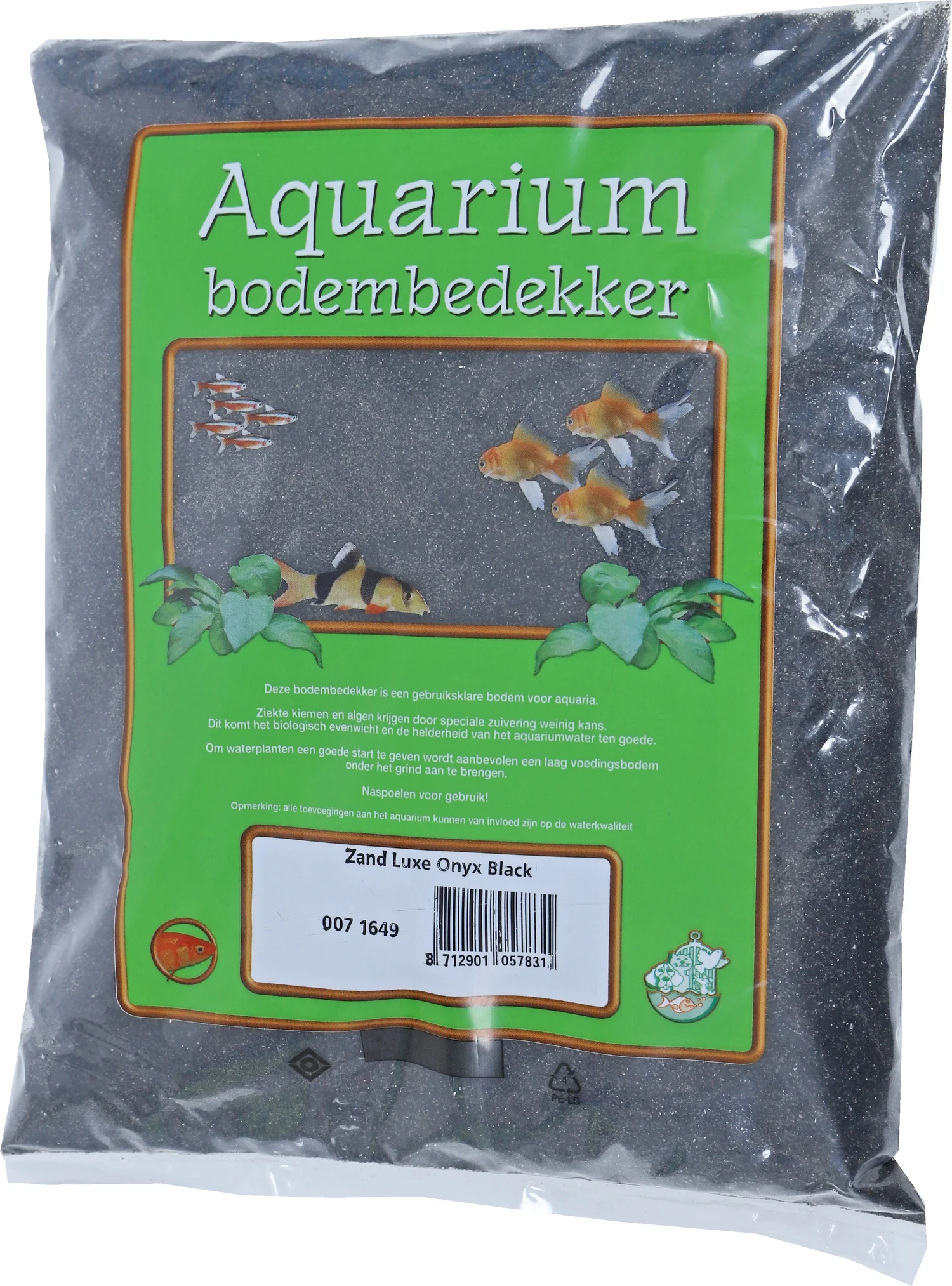 Boon bodembedekker Luxe zwart 4 kg