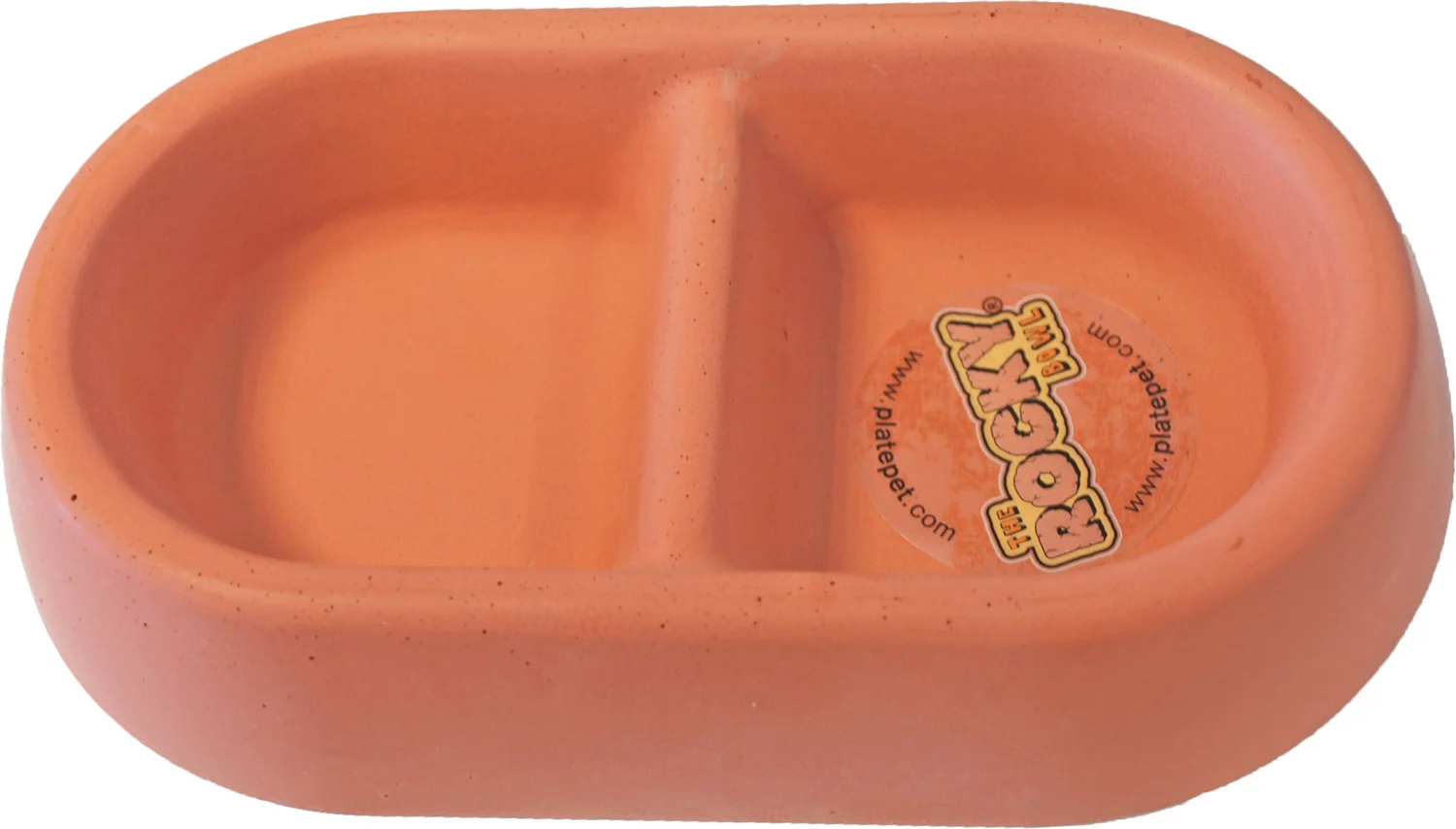 Boon konijnen voerbak oranje 21,9 x 12,4 x 4,5 cm