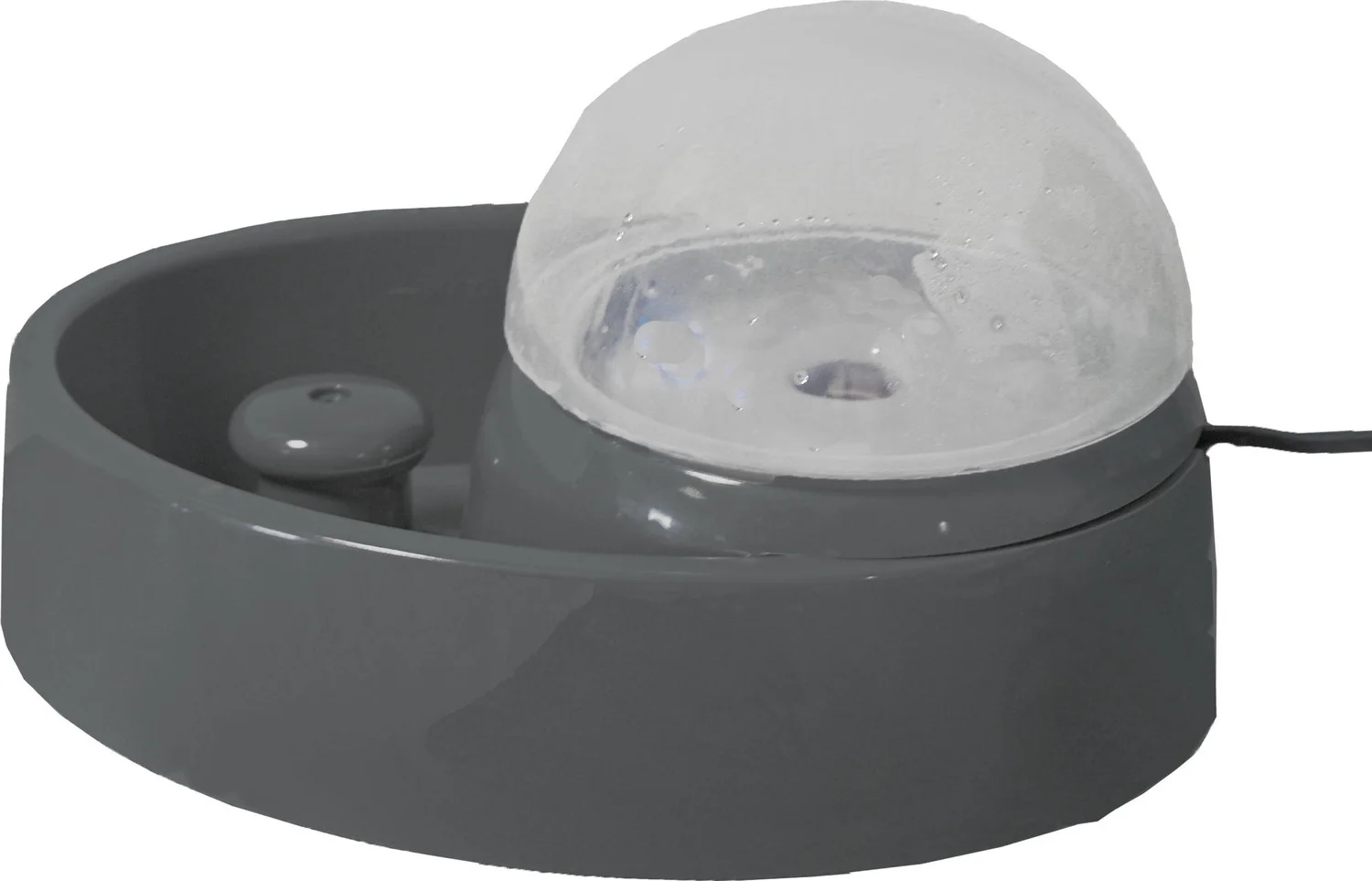 Boon drinkfontein Ellips antraciet 31 x 16,5 x 23 cm