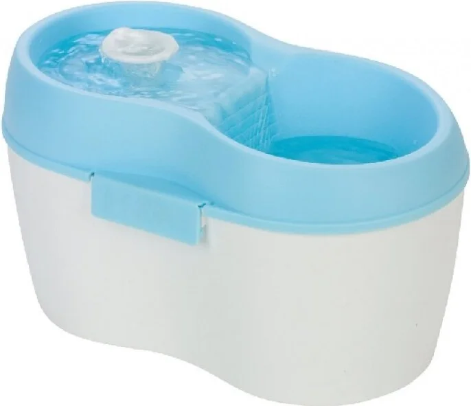 Boon drinkfontein CatH2O blauw 24,5 x 15,5 x 15,5 cm