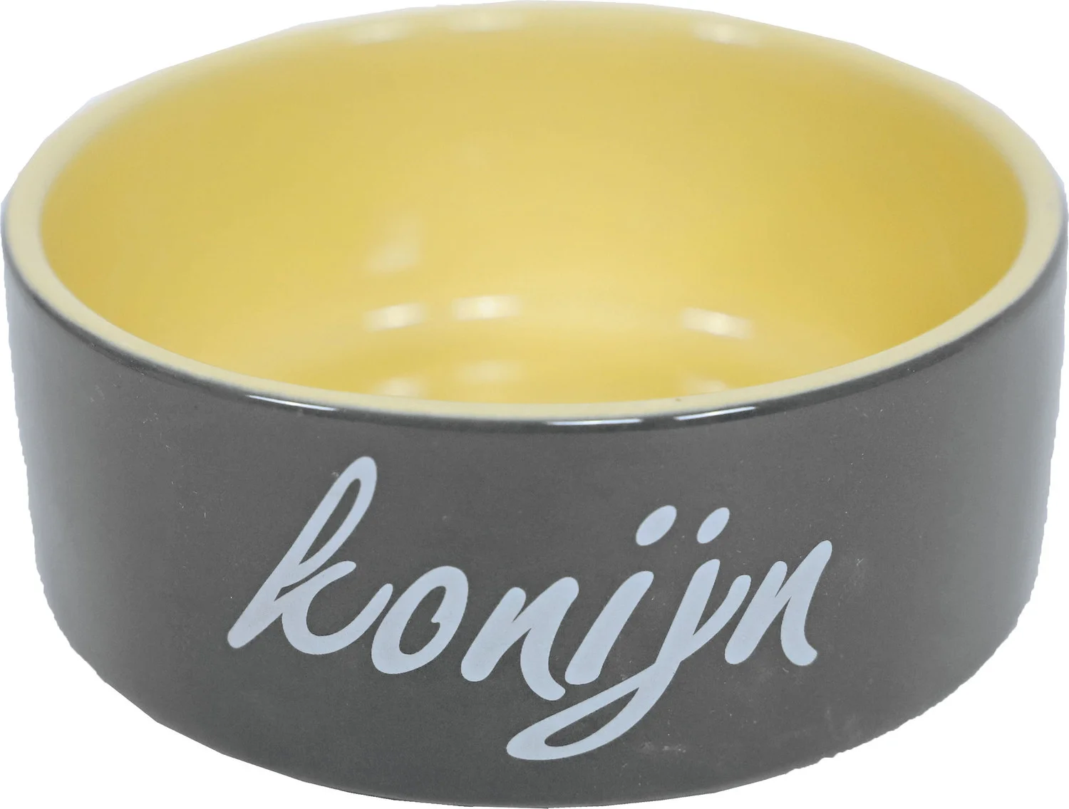 Boon konijnen voerbak grijs D 11,7 H 5 cm