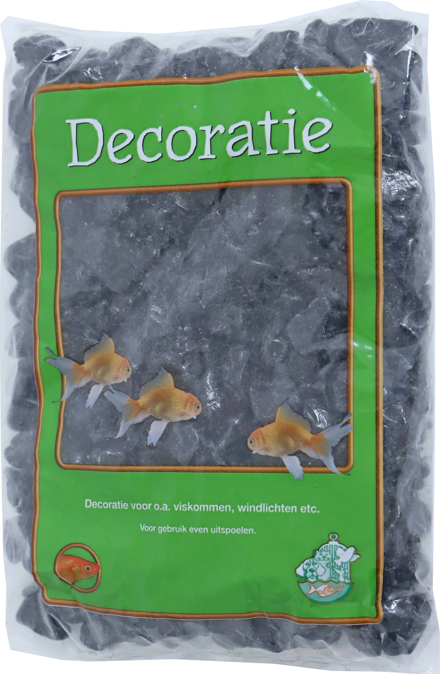 Boon aquariumgrind Glanskiezel Nero Ebano zwart 1 kg