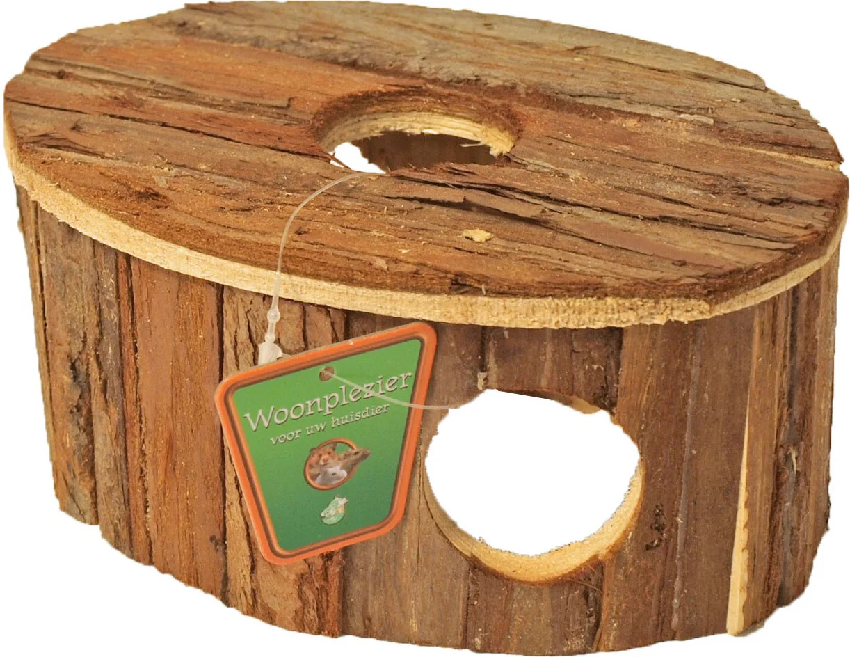 Boon hamsterhuis naturel 17,5 x 11,5 x 8 cm