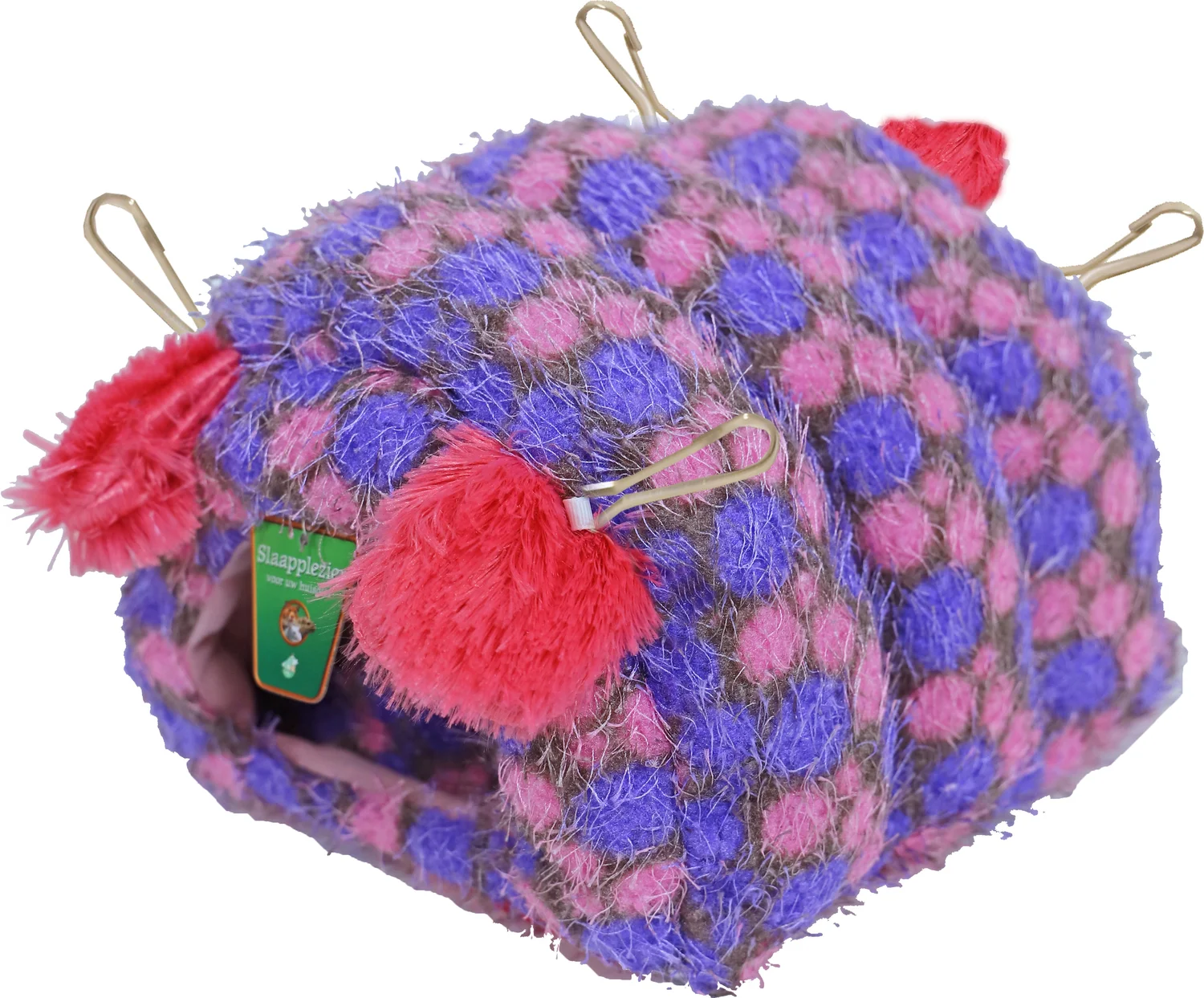 Boon knaagdierhuis Cocoon paars 20 x 22 x 17 cm