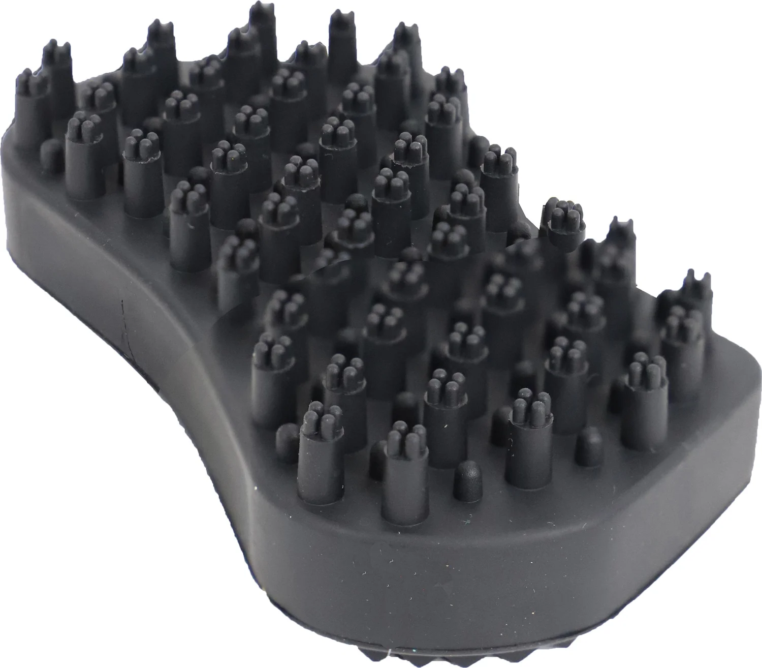 Boon hondenborstel rubber zwart