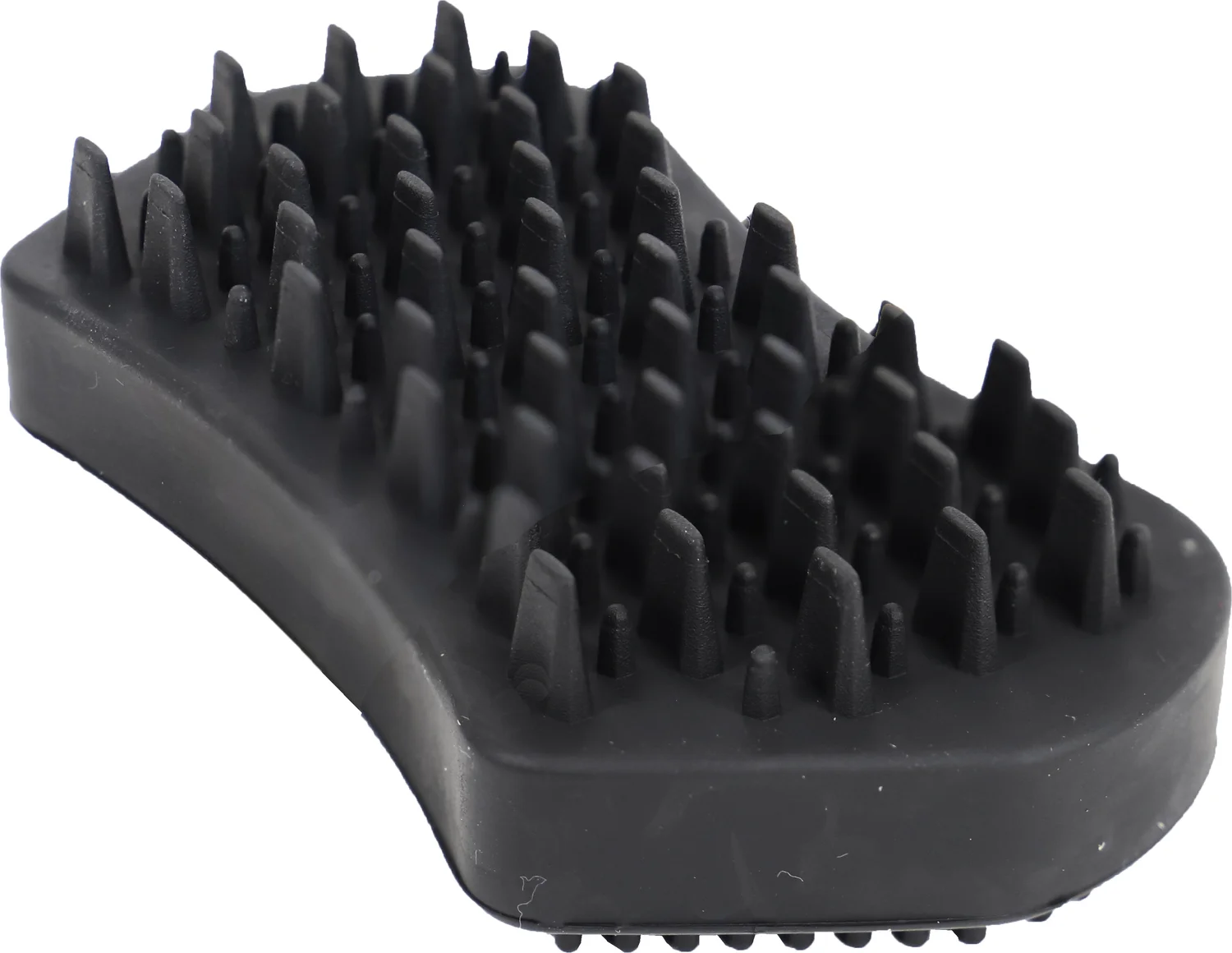 Boon hondenborstel massage zwart 24 x 9,5 x 3,3 cm