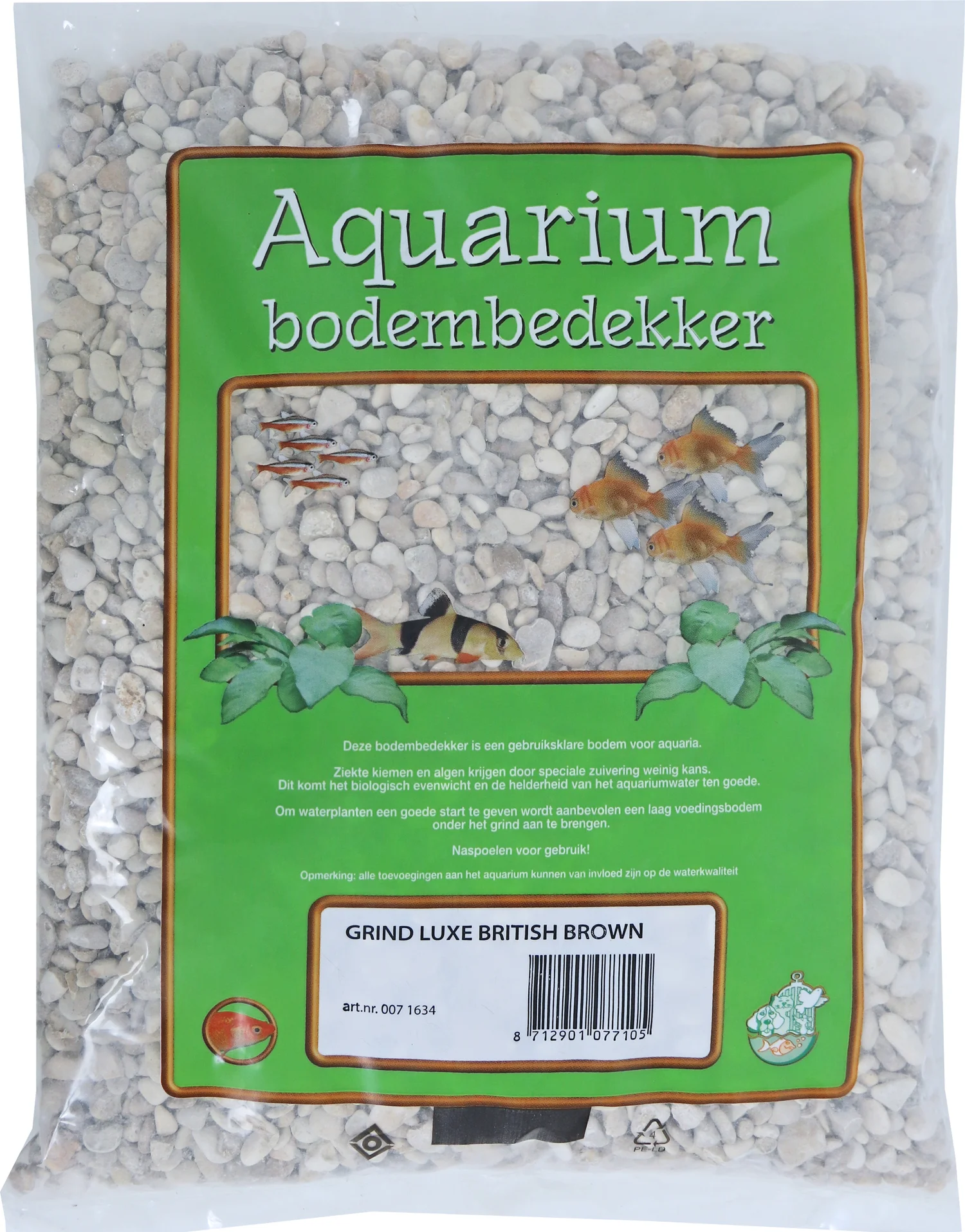 Boon bodembedekker grind luxe bruin 4 kg