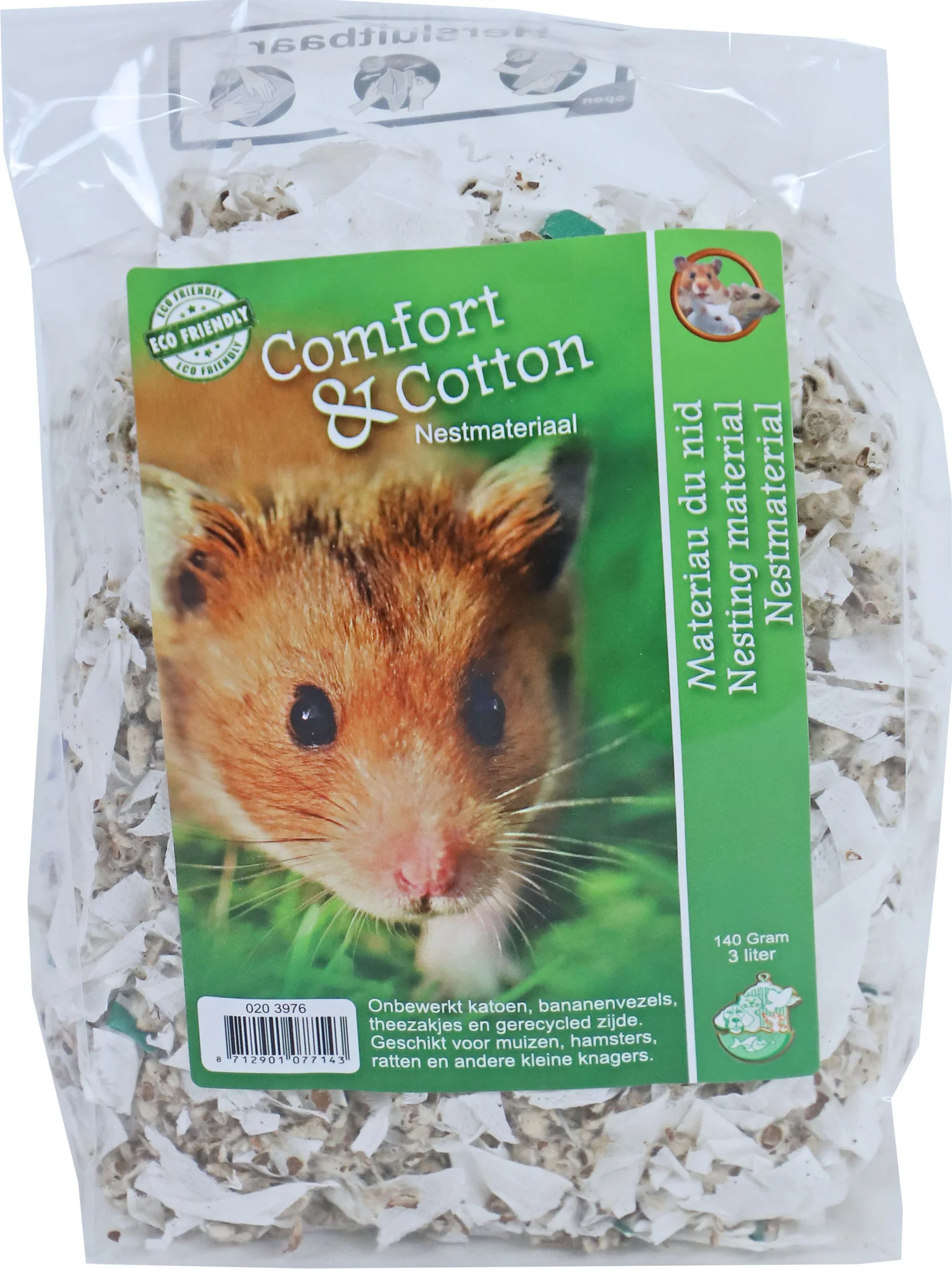 Boon nestmateriaal Eco Friendly 140 g
