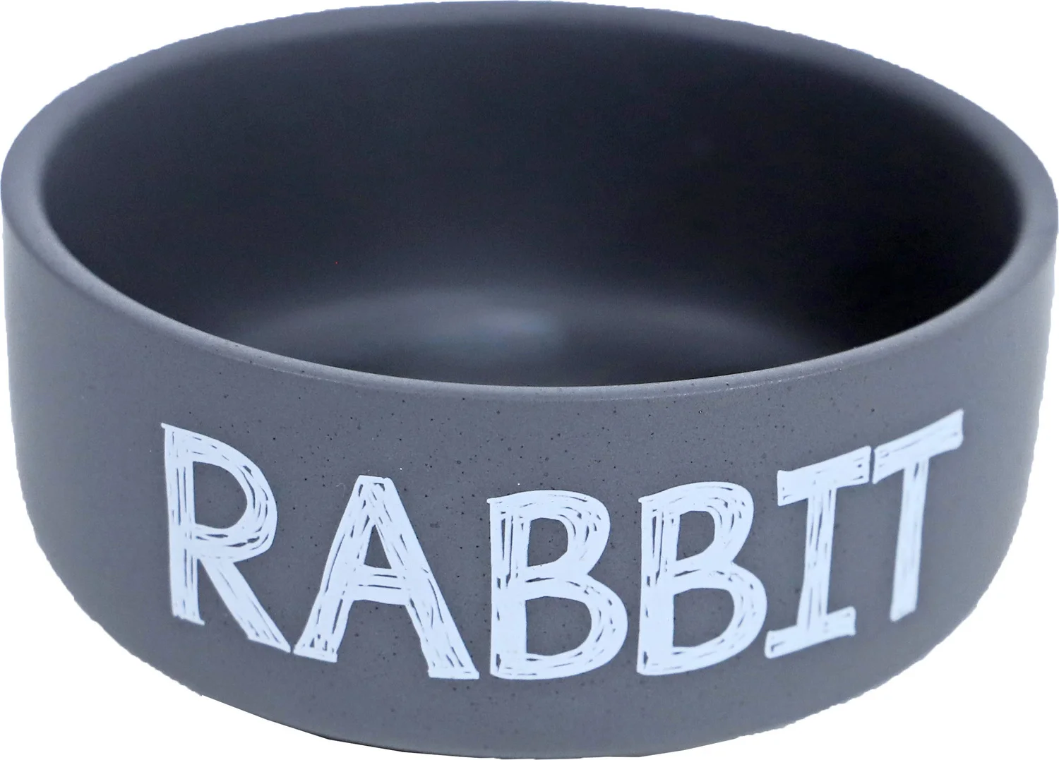 Boon konijnen voerbak Rabbit grijs D 12 H 5 cm
