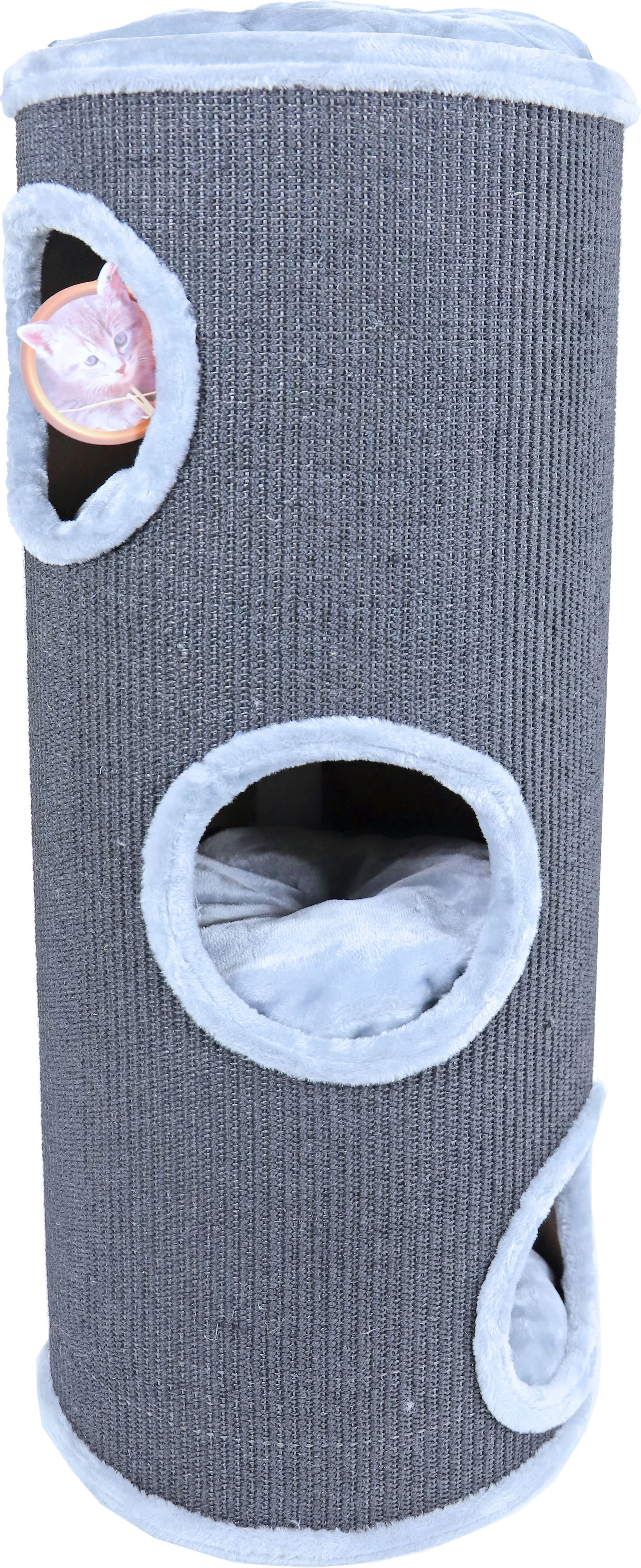 Boon krabton grijs D 42 H 100 cm