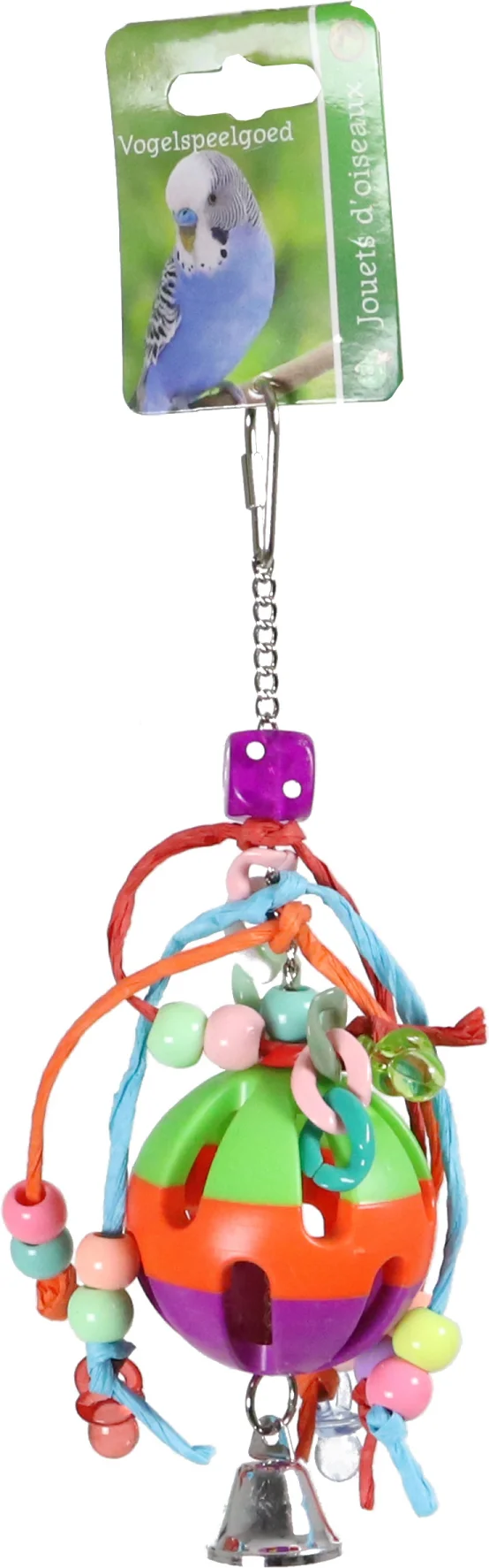 Boon vogelspeelgoed kralen multi 23 cm